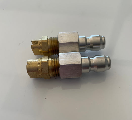 2 Nozzle J-Rod Assembly Recommended for Cleaning