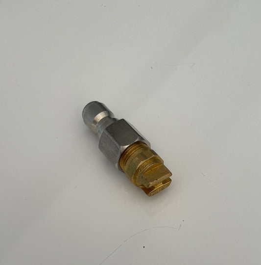 1/4" Female Stainless QC with 002010 Brass Tip