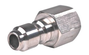 1/4" Female Plug Mild Steel Fittings QC 4,200 PSI