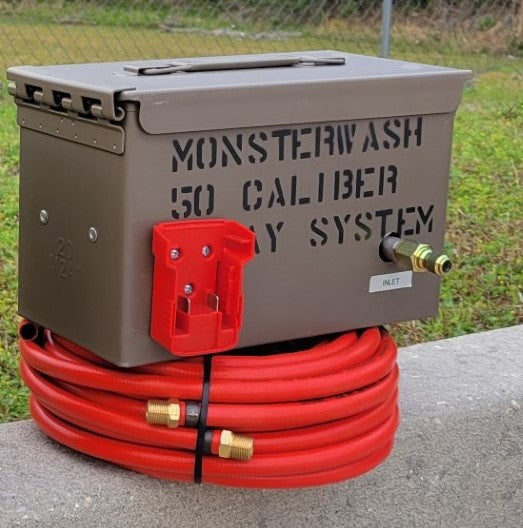 MonsterWash 50 Caliber Spray System (Milwaukee Battery Adapter)