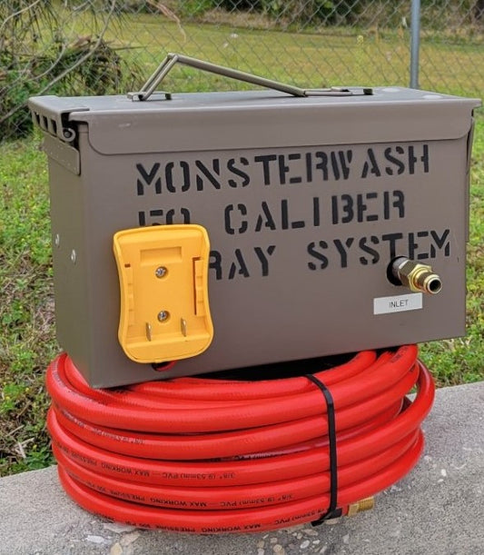 MonsterWash 50 Caliber Spray System (DeWalt Battery Adapter)