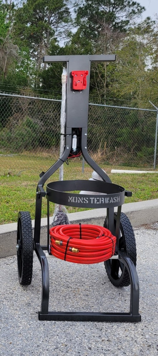 MonsterWash Spray Cart (Milwaukee Battery Adapter)