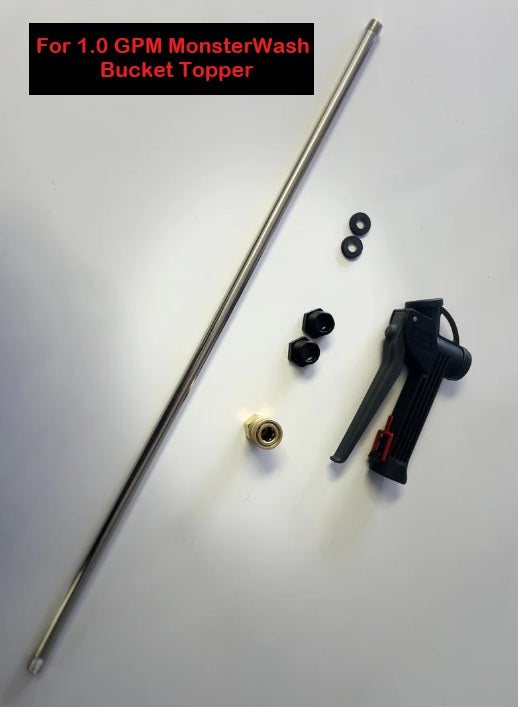 Wand Assembly 24" Lance Mild Steel (for Bucket Topper 1.0gpm Systems)