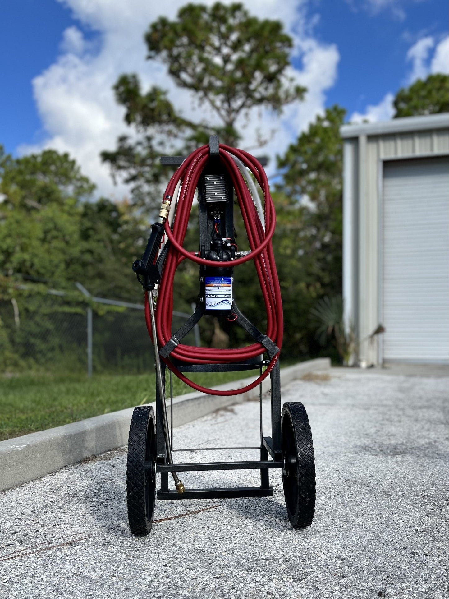 MonsterWash Spray Cart (Milwaukee Battery Adapter)